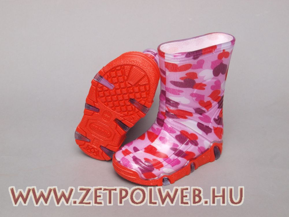 Image of SZUWAREK pink gumicsizma b.n.