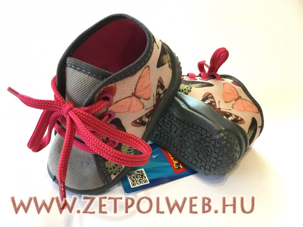 Image of ANIA SZÜRKE PILLANGÓS gyerekcipő