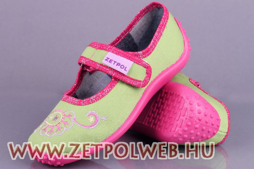 Image of MARYSIA ZÖLD/PINK gyerekcipő