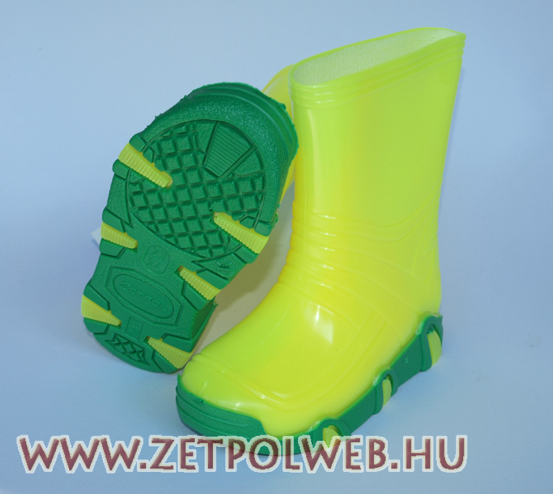 Image of WODNIK SÁRGA NEON gumicsizma b.n.